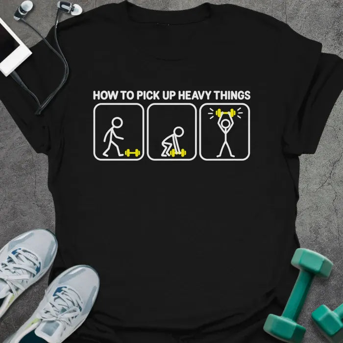 T-Shirt Black / S Heavy Things T-Shirt