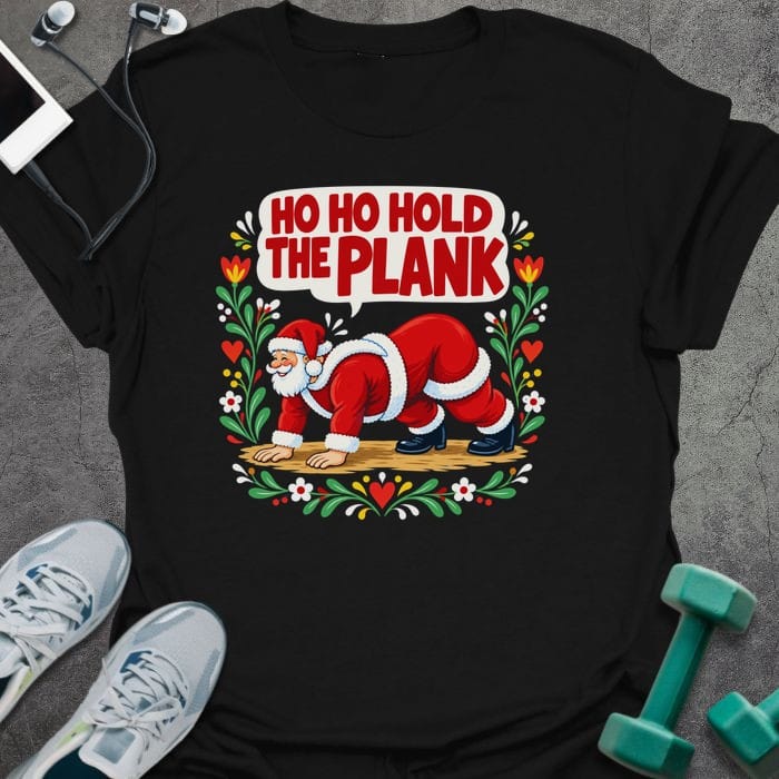 T-Shirt Black / S Ho Ho Hold T-Shirt