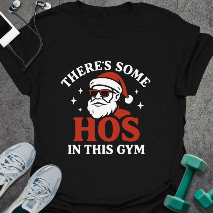 T-Shirt Black / S Hos In The Gym T-Shirt