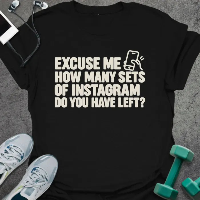 T-Shirt Black / S Instagram Sets T-Shirt
