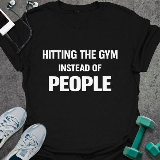 T-Shirt Black / S Instead Of T-Shirt
