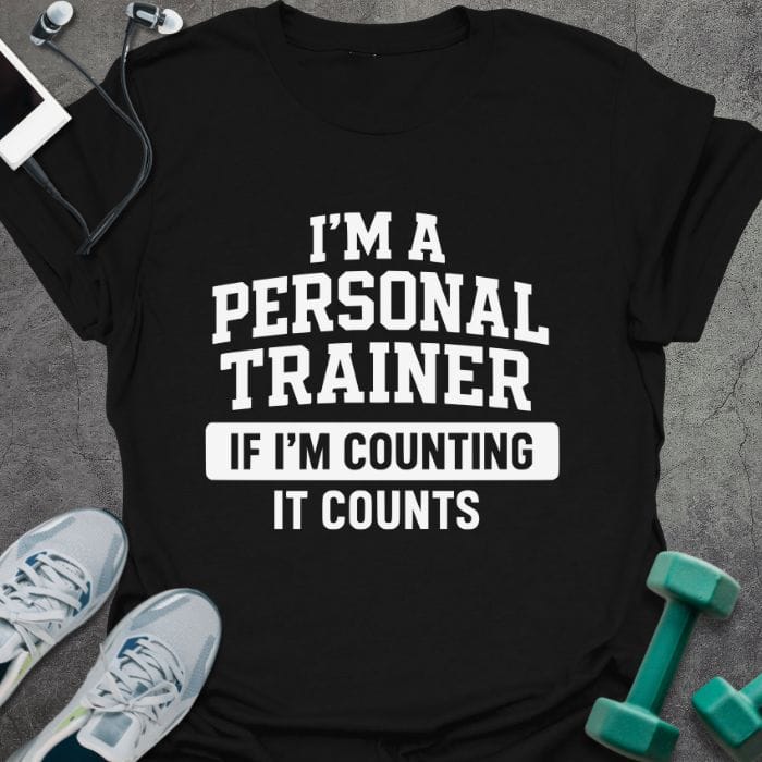 T-Shirt Black / S It Counts T-Shirt