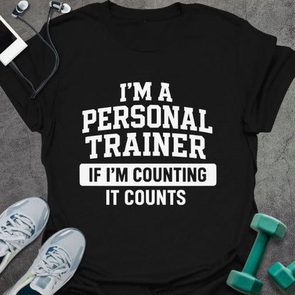 T-Shirt Black / S It Counts T-Shirt