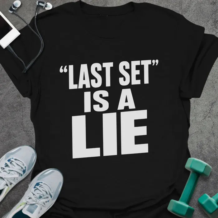 T-Shirt Black / S Last Set T-Shirt