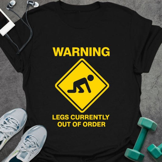 T-Shirt Black / S Leg OOO T-Shirt