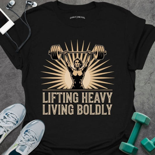 T-Shirt Black / S Lifting Heavy T-Shirt