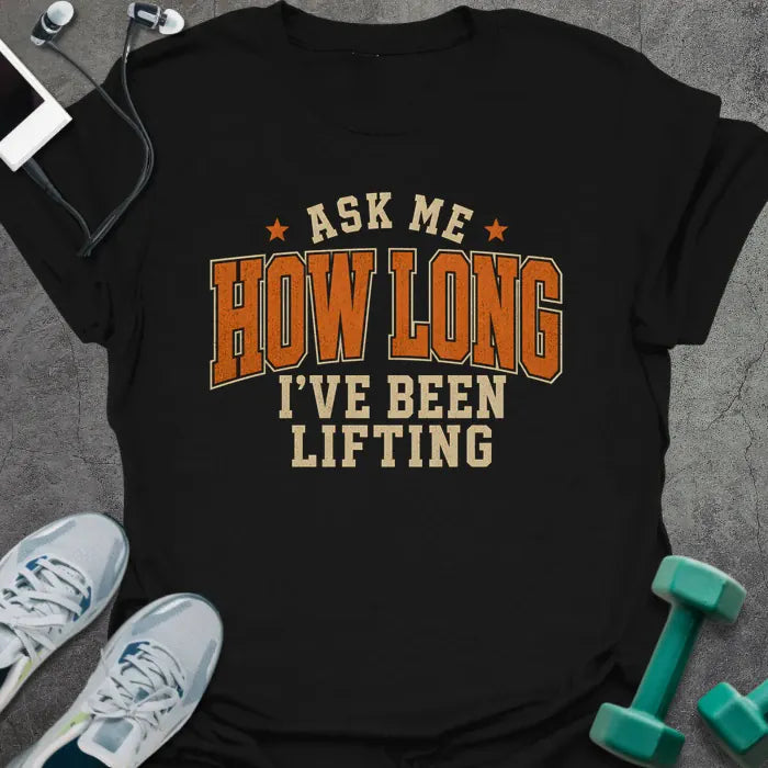 T-Shirt Black / S Lifting Long T-Shirt