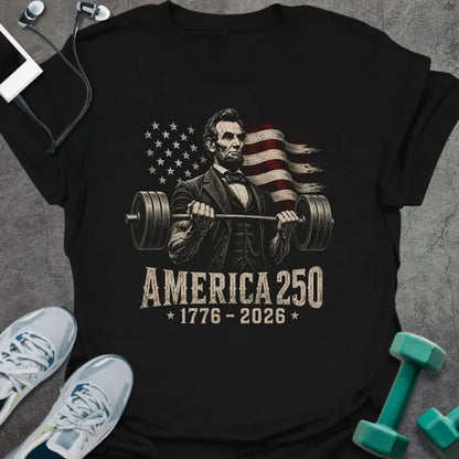 T-Shirt Black / S Lincoln Curls T-Shirt