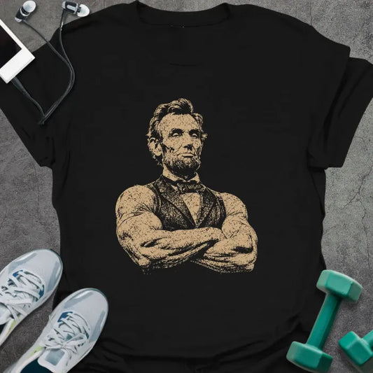T-Shirt Black / S Lincoln Pose T-Shirt