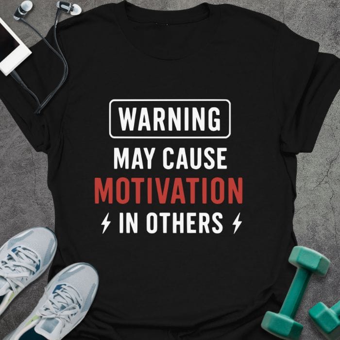 T-Shirt Black / S Motivation T-Shirt