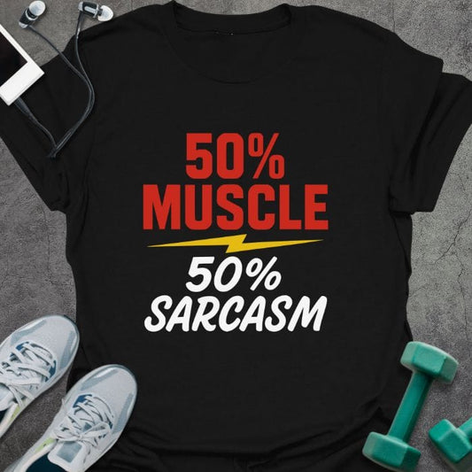 T-Shirt Black / S Muscle Sarcasm T-Shirt