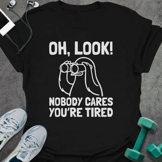 T-Shirt Black / S Nobody Cares T-Shirt