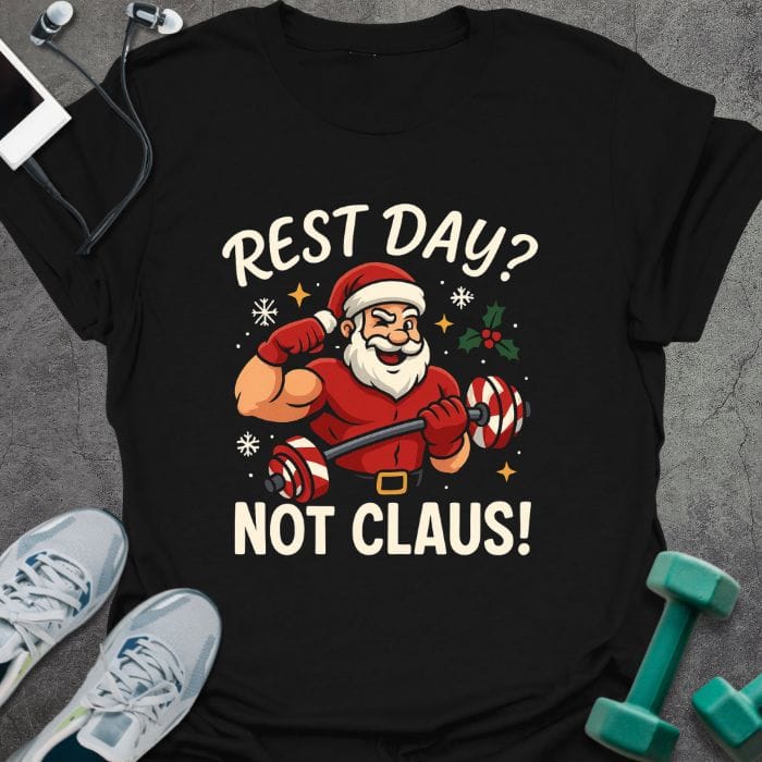 T-Shirt Black / S Not Claus T-Shirt