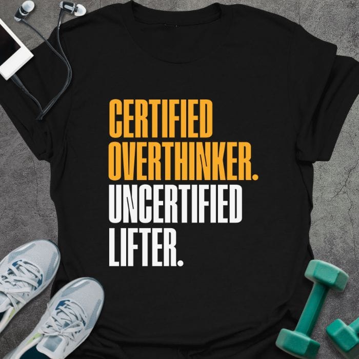 T-Shirt Black / S Overthinker T-Shirt