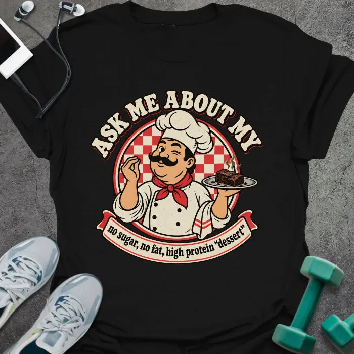 T-Shirt Black / S Protein Dessert T-Shirt