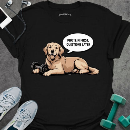 T-Shirt Black / S Protein First T-Shirt