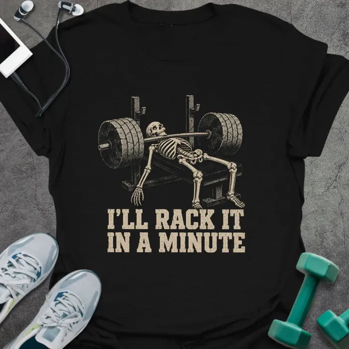 T-Shirt Black / S Rack Minute T-Shirt