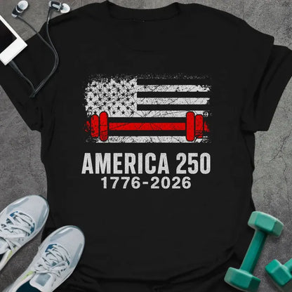 T-Shirt Black / S Redline Flag T-Shirt