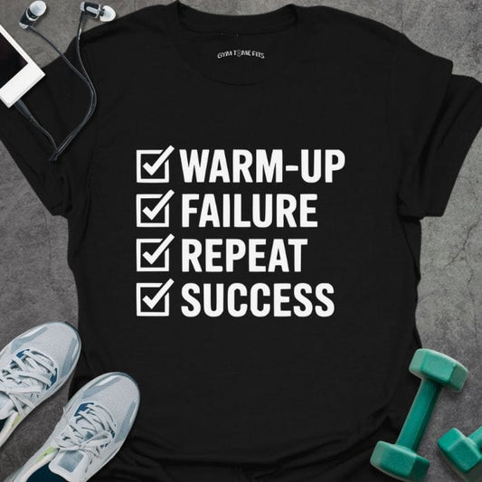 T-Shirt Black / S Repeat Success T-Shirt