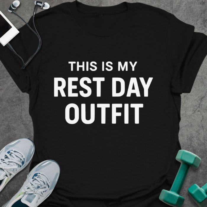 T-Shirt Black / S Rest Day Fit T-Shirt
