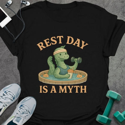 T-Shirt Black / S Rest Day Myth T-Shirt
