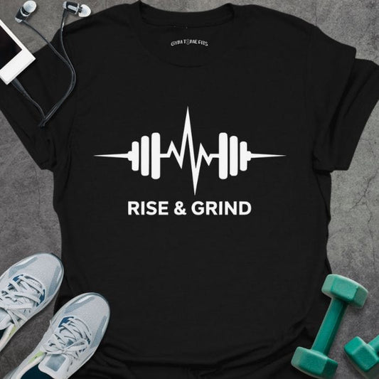 T-Shirt Black / S Rise And Grind T-Shirt