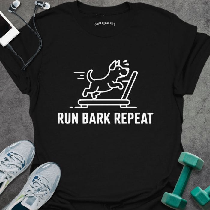 T-Shirt Black / S Run Bark T-Shirt