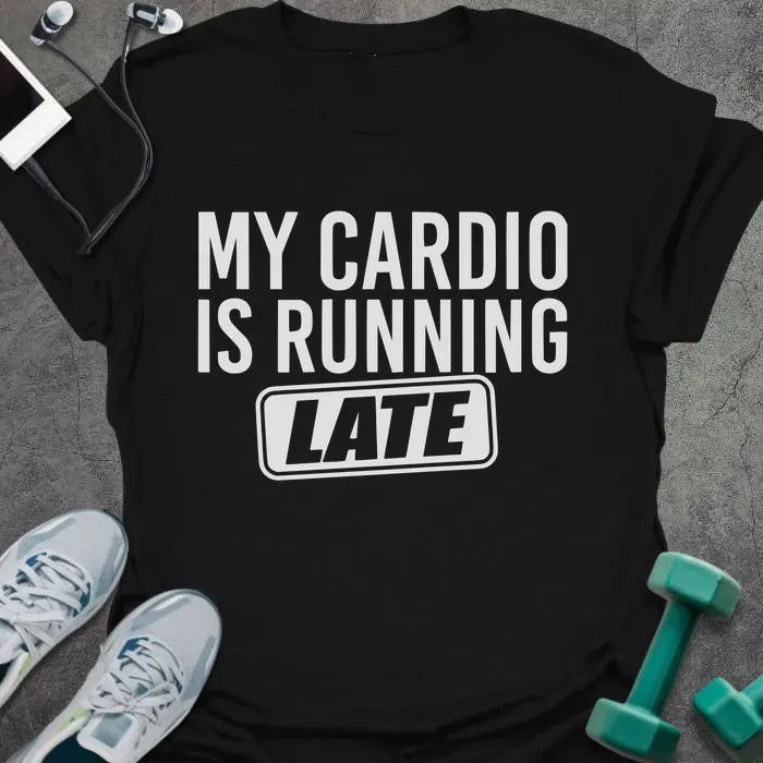 T-Shirt Black / S Running Late T-Shirt