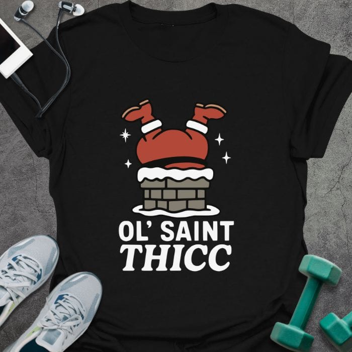 T-Shirt Black / S Saint Thicc T-Shirt