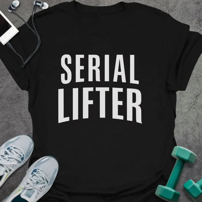 T-Shirt Black / S Serial Lifter T-Shirt