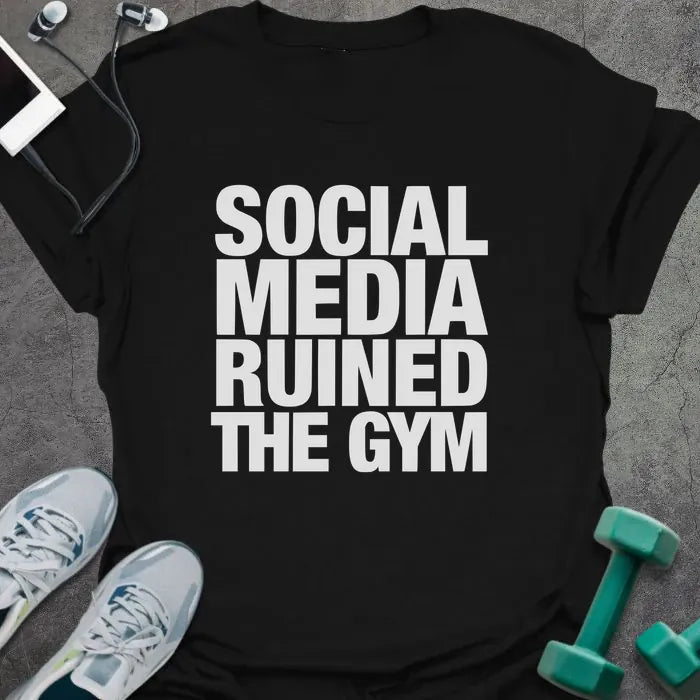 T-Shirt Black / S Social Media T-Shirt