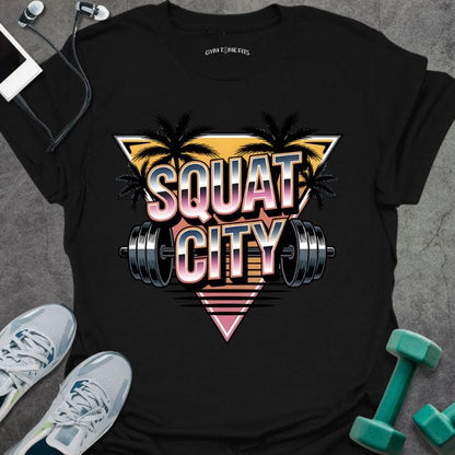 T-Shirt Black / S Squat City T-Shirt