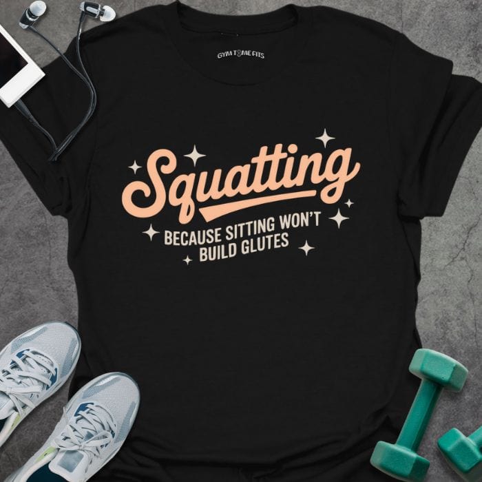 T-Shirt Black / S Squatting T-Shirt