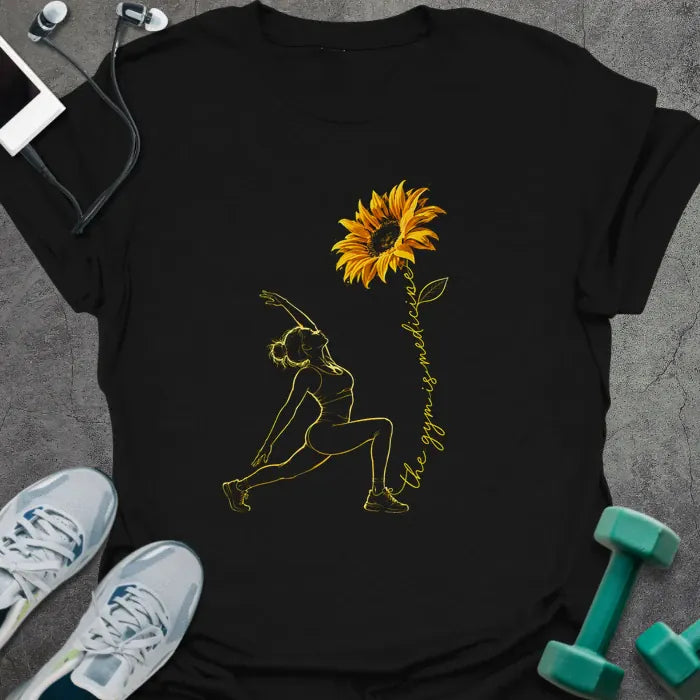T-Shirt Black / S Sunflower Medicine T-Shirt