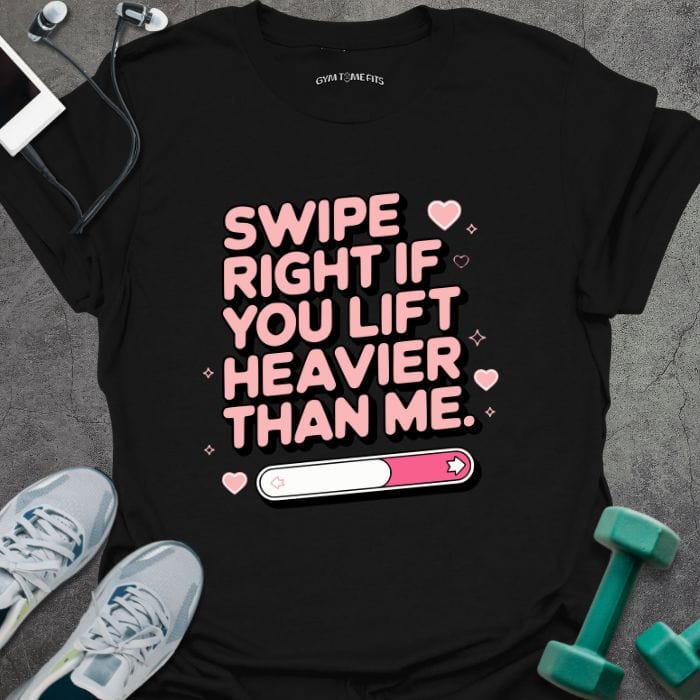 T-Shirt Black / S Swipe Right T-Shirt