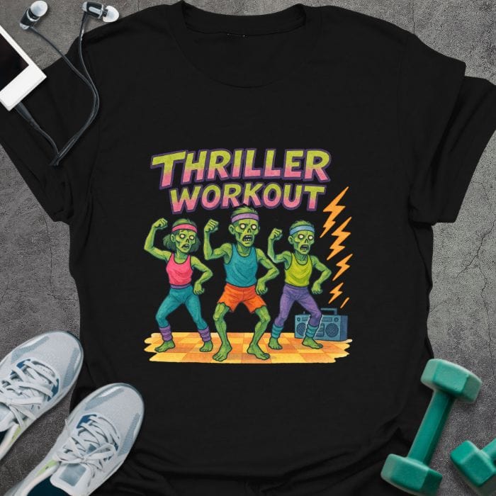 T-Shirt Black / S Thriller Workout T-Shirt