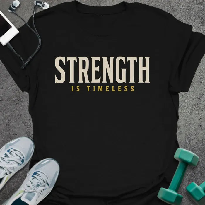 T-Shirt Black / S Timeless Strength T-Shirt