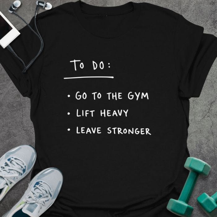 T-Shirt Black / S To Do T-Shirt
