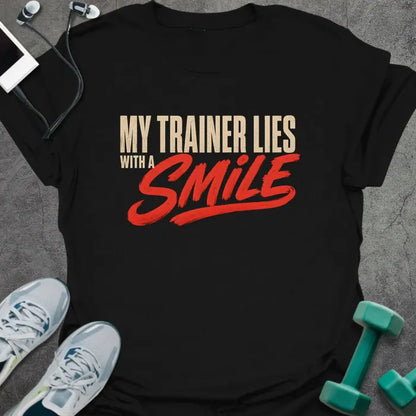 T-Shirt Black / S Trainer Lies T-Shirt
