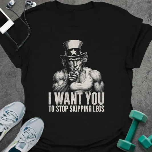 T-Shirt Black / S Uncle Legs T-Shirt