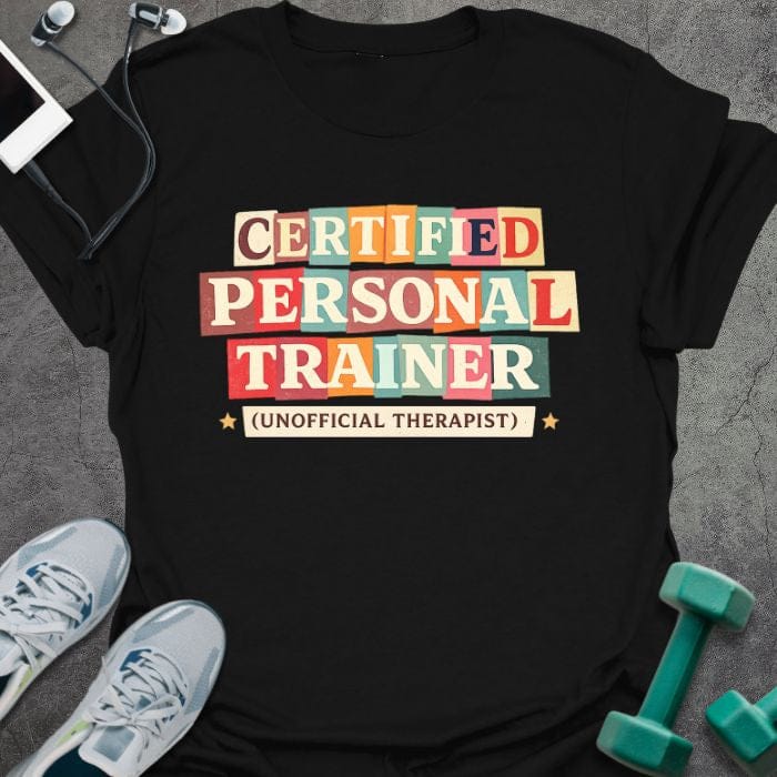 T-Shirt Black / S Unofficial Therapist T-Shirt