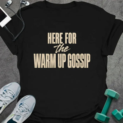 T-Shirt Black / S Warmup Gossip T-Shirt