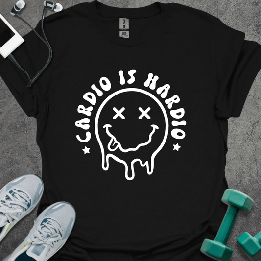 T-Shirt Black / XS Cardio Is Hardio T-Shirt