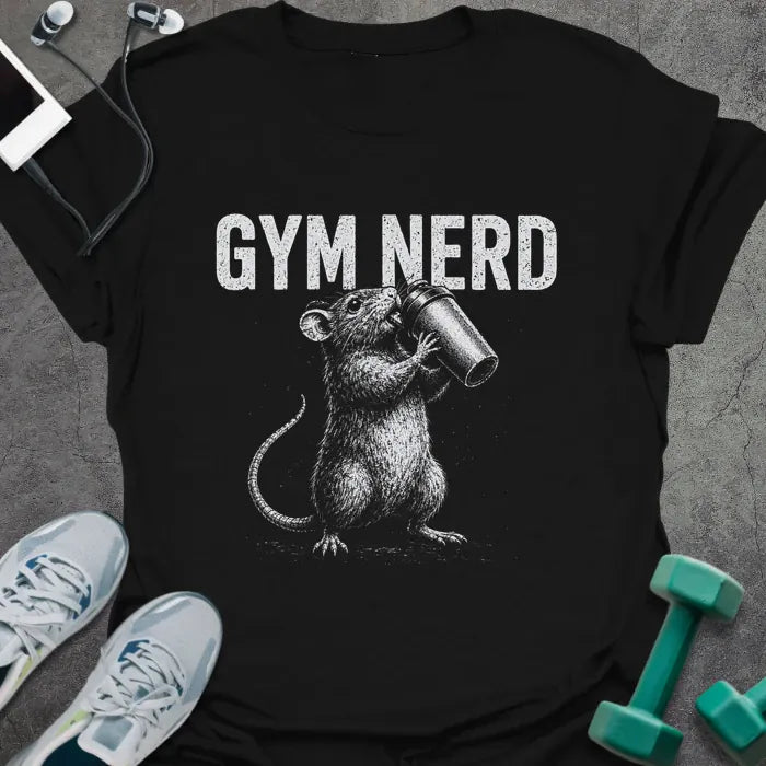T-Shirt Black / XS Gym Nerd T-Shirt