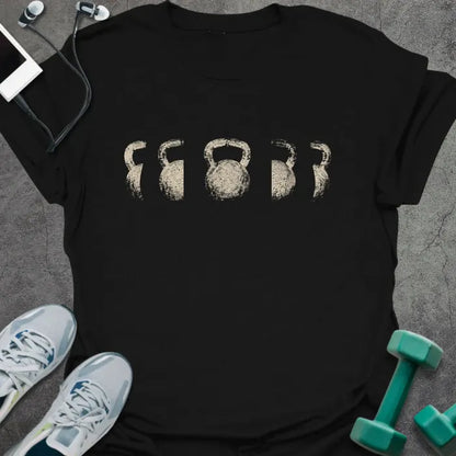 T-Shirt Black / XS Kettlebell Quotes T-Shirt