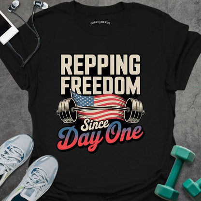 T-Shirt Black / XS Repping Freedom T-Shirt