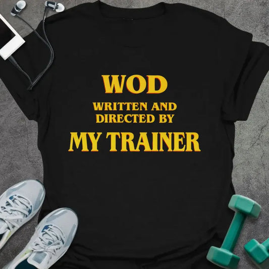 T-Shirt Black / XS Trainer WOD T-Shirt