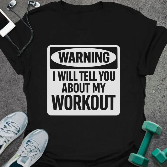 T-Shirt Black / XS Warning I T-Shirt
