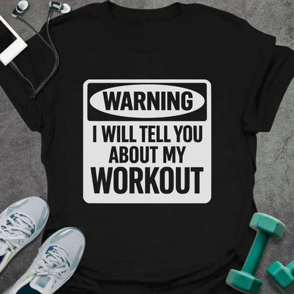 T-Shirt Black / XS Warning I T-Shirt