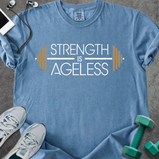 T-Shirt Blue Jean / S Ageless Strength Heavyweight Tee